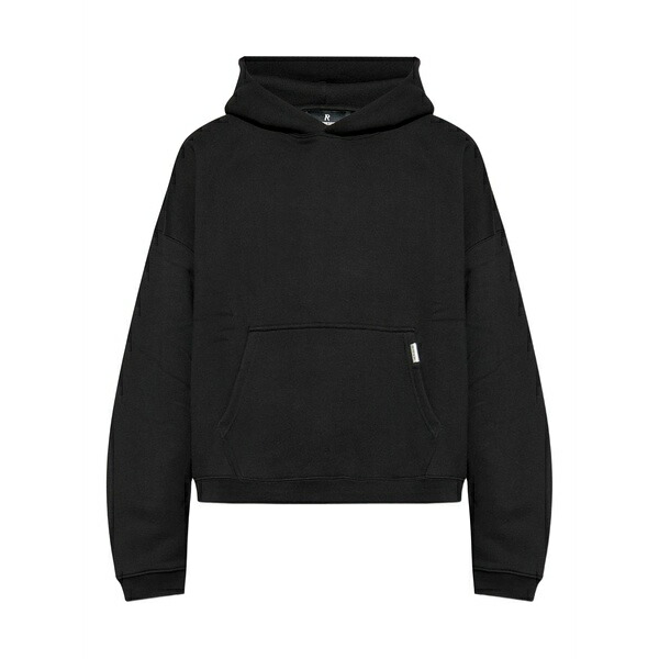 リプレゼント メンズ パーカー・スウェットシャツ アウター Pocket hooded sweater Black