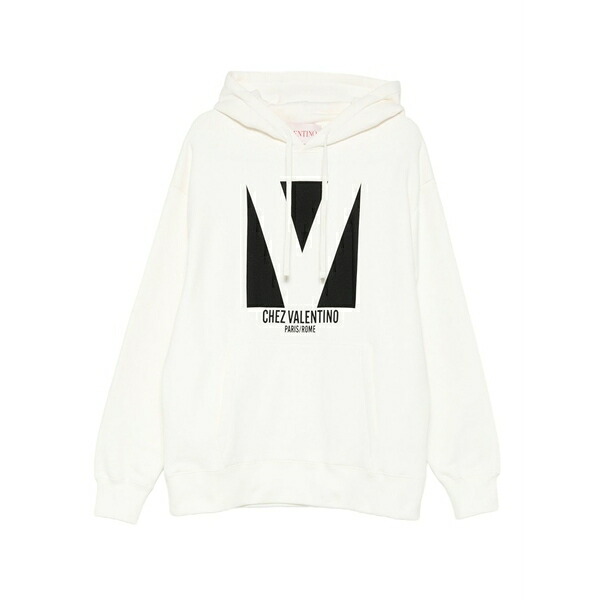 ヴァレンティノ ガラヴァーニ メンズ パーカー・スウェットシャツ アウター Chez-patch hoodie Neutrals