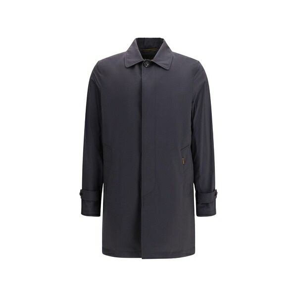 ムーレー メンズ 厚地の外套 アウター Vittor-ac button-up coat Grey