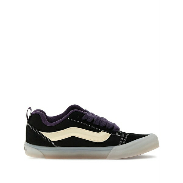 バンズ メンズ スニーカー シューズ Knu skool suede-panel sneakers Black