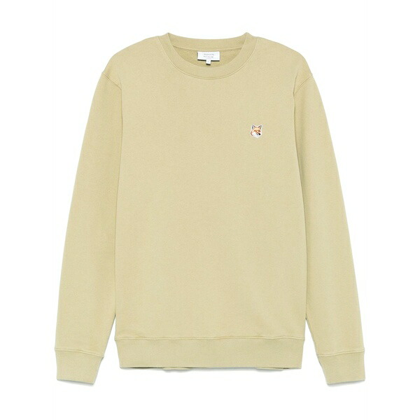 住み家 稲荷 メンズ パーカー・スウェットシャツ アウター Fox-head sweatshirt Green