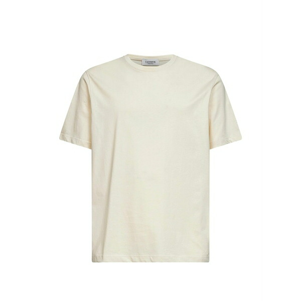 ラネウス メンズ ティーシャツ トップス Crew-neck t-shirt Neutrals