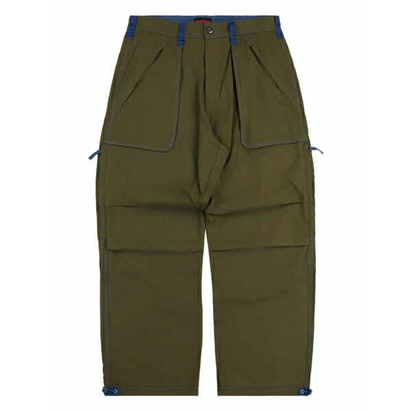 プレジャーズ メンズ 心地よいズボン下 ボトムス Public trousers Green
