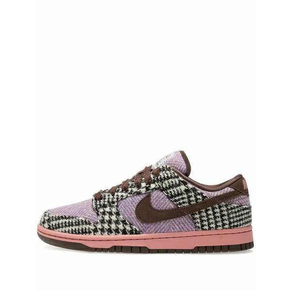 ナイキ レディース スニーカー シューズ X harris tweed dunk low sneakers  Purple