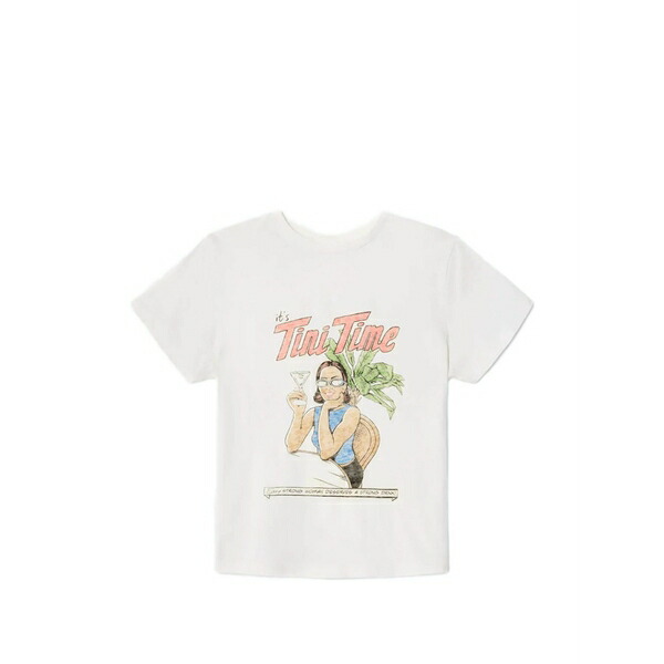 リダン レディース ティーシャツ トップス Tini time graphic-print t-shirt White