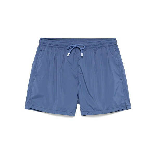 フェデーリ メンズ 心地好いズボン下 ボトムス Madeira swim shorts Blue