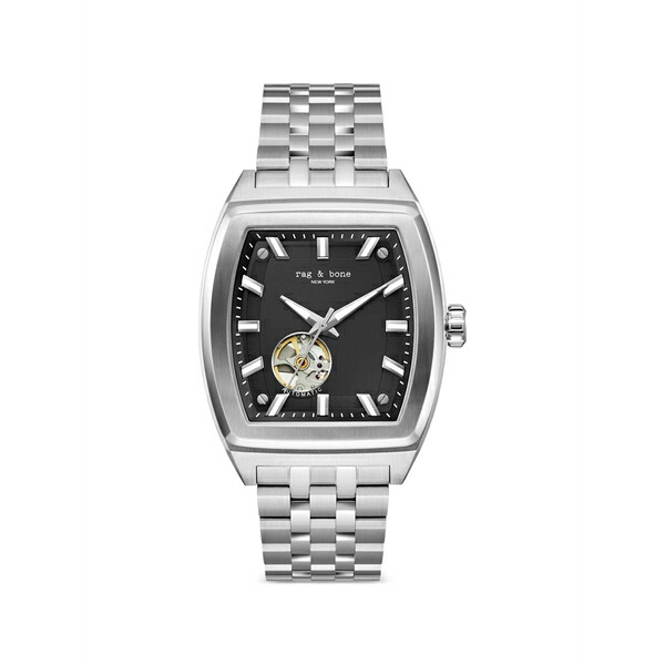 ラグアンドボーン メンズ ウオッチ 付属物 Mercer 41粍 watch Black