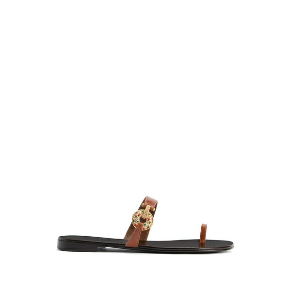 ジュゼッペザノッティ レディース サンダル シューズ Jaylen flat sandals Brown