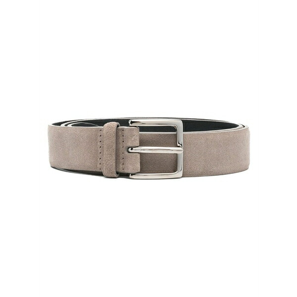 オルチアーニ メンズ 胴締め 佩び物 Suede belt Grey