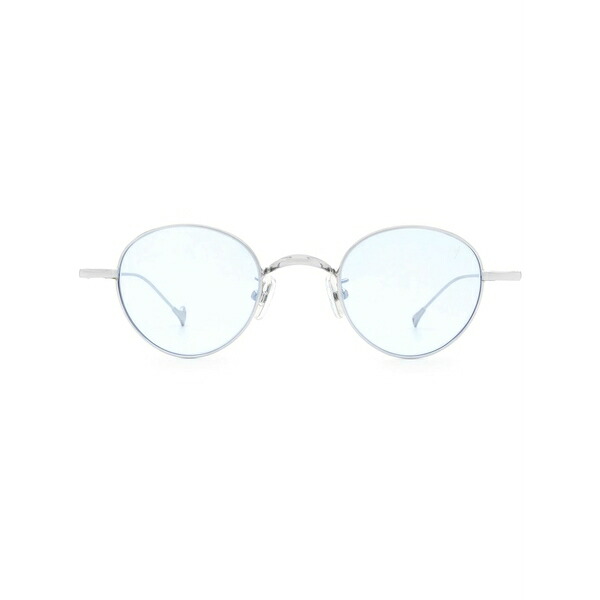 目玉ぺタイザー メンズ サングラス・アイウェア 添え物 Clint sunglasses  Silver
