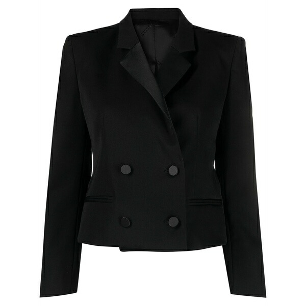 イザ呼びりん マラン レディース 上衣＆上衣 アウター Hasta double-breasted blazer Black