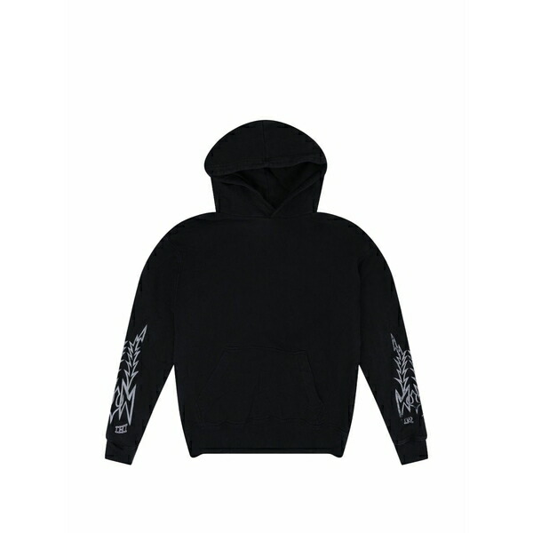 ルード メンズ パーカー・スウェットシャツ アウター Paradise graphic-print hoodie Black