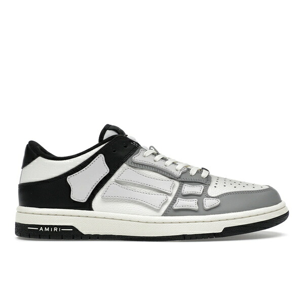 AMIRI アミリ メンズ スニーカー  【AMIRI Skel Top Low Black White Grey】  大きさ EU_41(26.0糎) Black/White/Grey