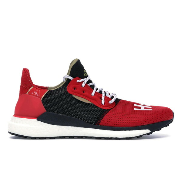  アディダス メンズ スニーカー 【 Solar Hu Pharrell Chinese New Year (2019)】 サイズ US_9(27.0cm) Red/Black/White