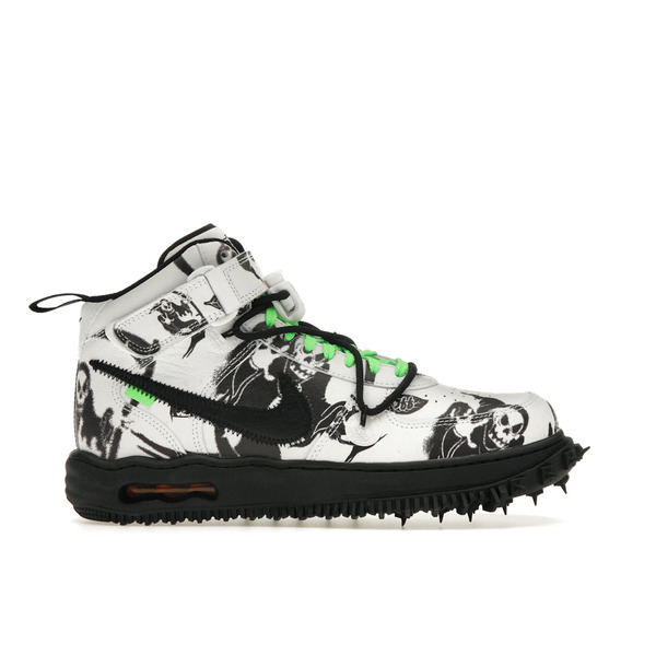 Nike ナイキ メンズ スニーカー 【Nike Air Force 1 Mid SP Off-White Grim Reaper】 サイズ US_M_14 White/Black-White-Green