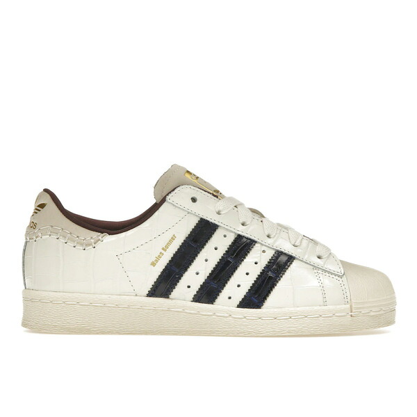 adidas アディダス メンズ スニーカー 【adidas Superstar Wales Bonner White Croc】 サイズ US_M_4 Wonder White/Collegiate Navy/Night Red