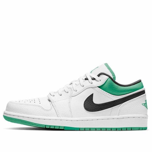 Jordan ジョーダン メンズ スニーカー  【Air Jordan 1 Low \u0027White Lucky Green\u0027 553558-129】  大きさ US_8.5(26.5糎)