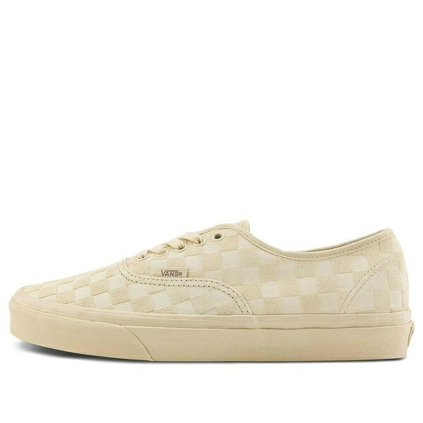 Vans バンズ メンズ スニーカー  【Vans Authentic \u0027Mono Checkerboard Tan\u0027 VN0009PVTAN】  大きさ US_9.5(27.5糎)