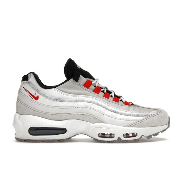Nike ナイキ メンズ スニーカー 【Nike Air Max 95 Light Bone Habanero Red】 サイズ US_7(25.0cm) Light Bone/Black/Ghost Green/Habanero Red｜asty