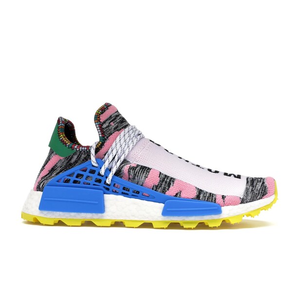 adidas アディダス メンズ スニーカー  【adidas NMD Hu Pharrell Solar Pack Mother】  大きさ US_11(29.0糎) White/Pink/Yellow