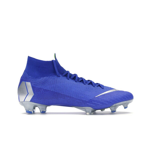 Nike ナイキ メンズ スニーカー  【Nike Mercurial Superfly 6 Elite FG Racer Blue】  サイズ US_8.5(26.5cm) Racer Blue/Black-Metallic Silver-Volt