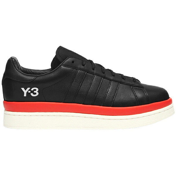 adidas アディダス メンズ スニーカー  【adidas Y-3 Hicho Black Red】  大きさ US_11.5(29.5珊) Black/Off White/Red