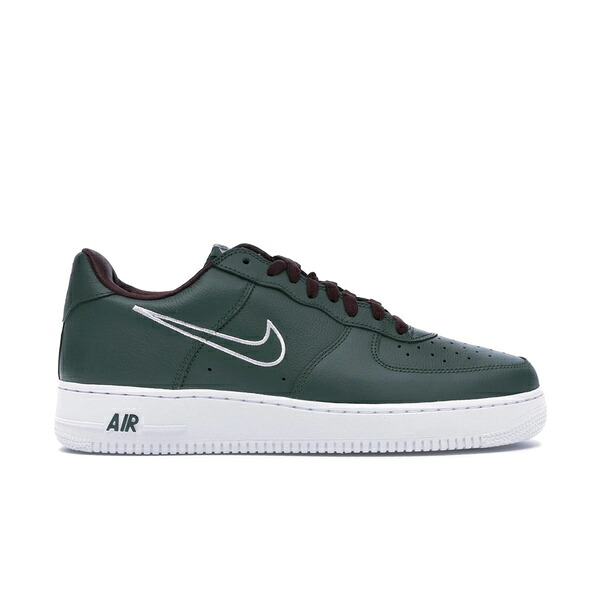 Nike ナイキ メンズ スニーカー  【Nike Air Force 1 Low Hong Kong (2018)】  大きさ US_7(25.0珊) Deep Forest/White-El Dorado