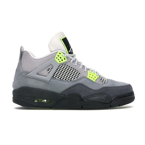 Jordan ジョーダン メンズ スニーカー  【Jordan 4 Retro SE 95 Neon】  大いさ US_10.5(28.5糎) Cool Grey/Volt-Wolf Grey-Anthracite