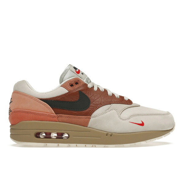 Nike ナイキ メンズ スニーカー  【Nike Air Max 1 Amsterdam】  大きさ US_8(26.0珊) Red Bark/Khaki-Terra Blush-Dusty Peach