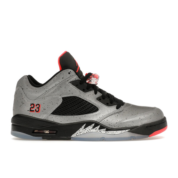 Jordan ジョーダン メンズ スニーカー  【Jordan 5 Retro Low Neymar】  大きさ US_M_14 Reflective Silver/Infrared 23-Black
