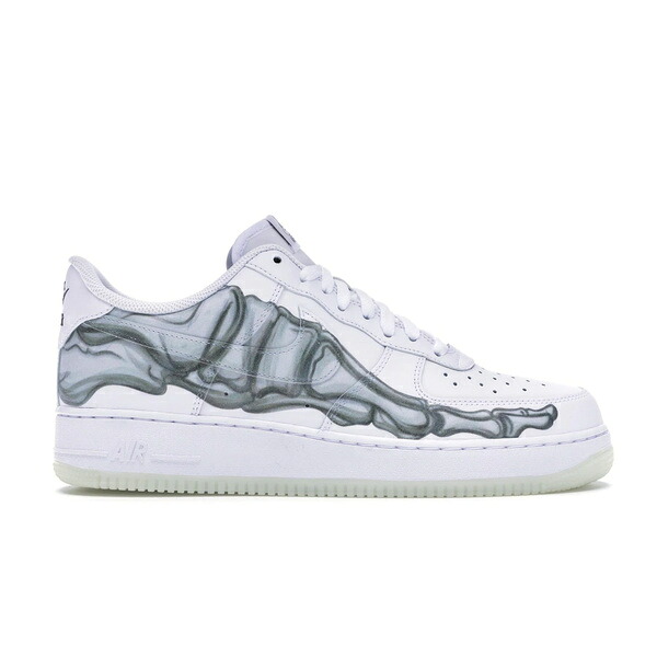 Nike ナイキ メンズ スニーカー  【Nike Air Force 1 Low Skeleton Halloween (2018)】  大きさ US_M_4.5 White/White-White