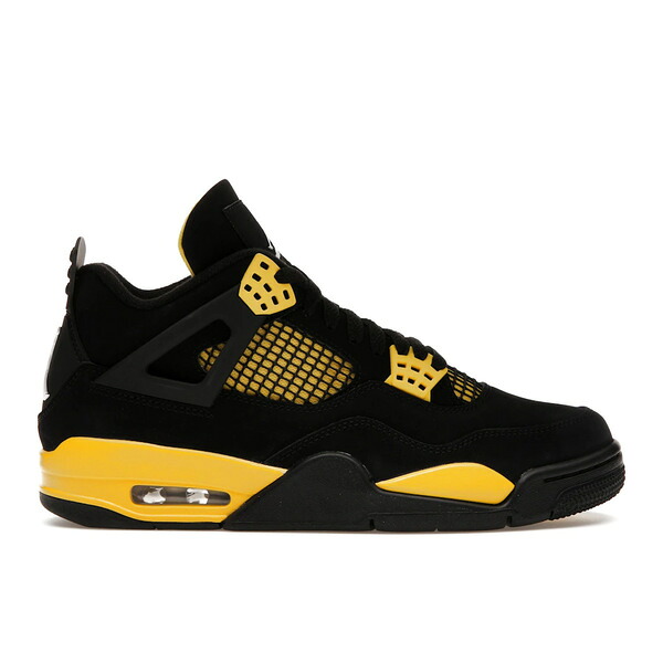Jordan ジョーダン メンズ スニーカー  【Jordan 4 Retro Thunder (2023)】  大きさ US_M_17 Black/Tour Yellow