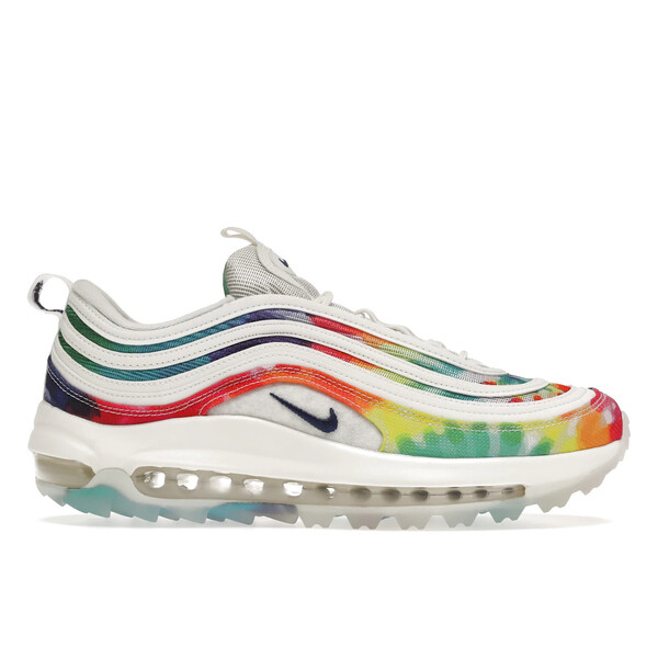 Nike ナイキ メンズ スニーカー  【Nike Air Max 97 Golf Tie Dye】  大きさ US_6(24.0珊) Summit White/Lemon Venom-Indigo Fog-Deep Royal Blue