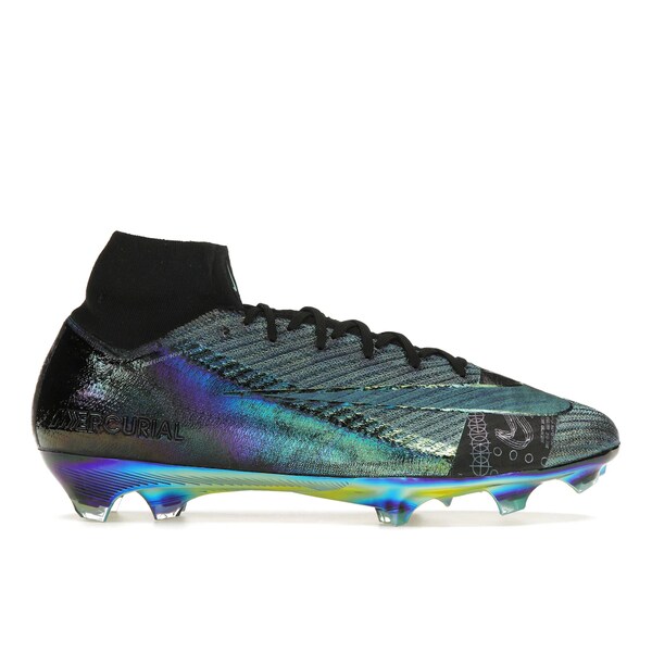 Nike ナイキ メンズ スニーカー  【Nike Mercurial Superfly 10 Elite FG Iridescent】  大きさ US_8.5(26.5珊) Black/Black