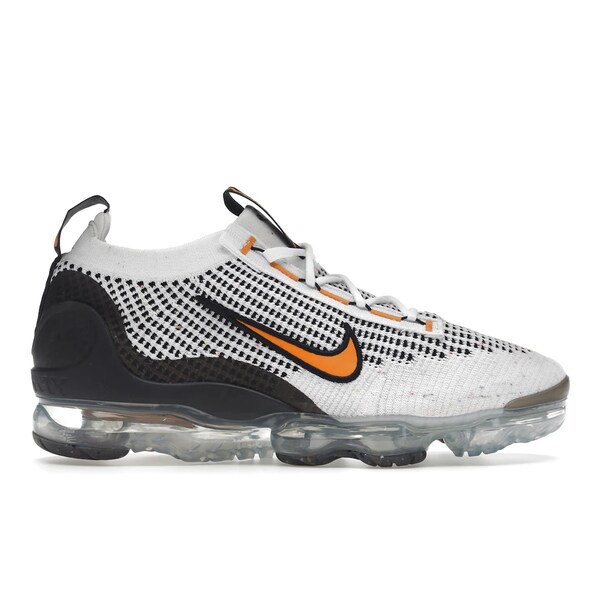 Nike ナイキ メンズ スニーカー  【Nike Air VaporMax 2021 FK White Black Kumquat】  大いさ US_7.5(25.5糎) White/Black/Anthracite/Kumquat