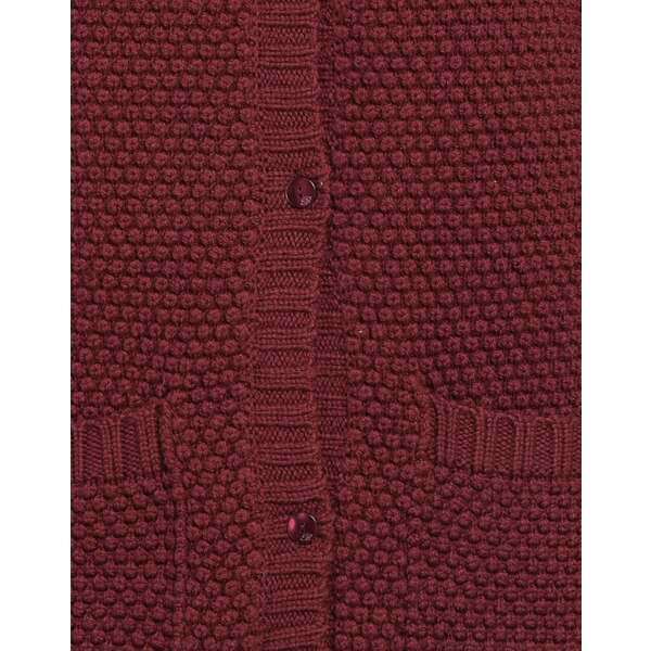 芸能人愛用 ブルマリン レディース カーディガン アウター Cardigan Brick red