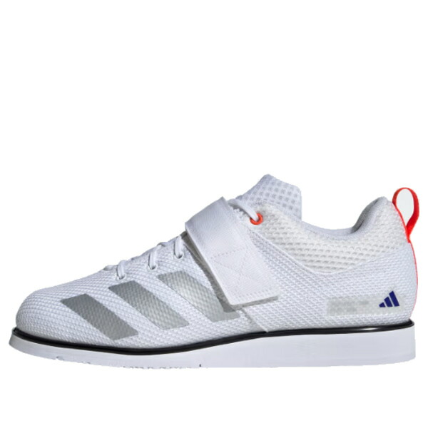 adidas アディダス メンズ スニーカー  【adidas Powerlift 5 \u0027White Silver\u0027 ID2474】  大きさ US_M_4