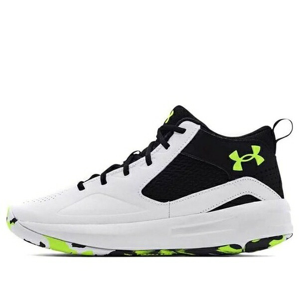 Under Armour アンダーアーマー メンズ スニーカー  【Under Armour Lockdown 5 Basketball Shoes \u0027White Black\u0027 3023949-102】  大きさ US_7(25.0糎)