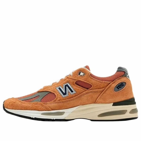 New Balance ニュー平衡にする メンズ スニーカー  【New Balance 991v2 Made インチ UK \u0027Gold Earth\u0027 U991OV2】  大いさ US_M_13 メンズ靴-スニーカー