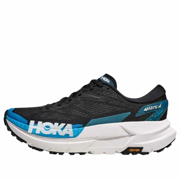 HOKA ONE ONE ホカオネオネ メンズ スニーカー  【HOKA ONE ONE Mafate X \u0027Black Skyward Blue\u0027 1161990-BKSK】  大きさ US_8.5(26.5糎)