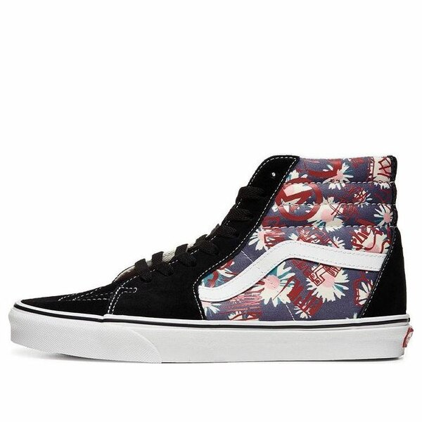 Vans バンズ メンズ スニーカー 【Vans SK8-HI Flowers Graffiti Unisex 'Black Blue Red' VN0A4BV61JA】 サイズ US_M_4|asty