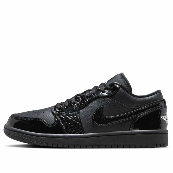 Jordan ジョーダン レディース スニーカー 【(WMNS) Air Jordan 1 Low SE 'Black Patent' HJ7743-010】 サイズ US_W_11.5｜asty