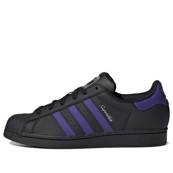 adidas アディダス レディース スニーカー  【(WMNS) adidas originals Superstar \u0027Black Purple\u0027 IE3000】  大きさ US_6.5(23.5糎)