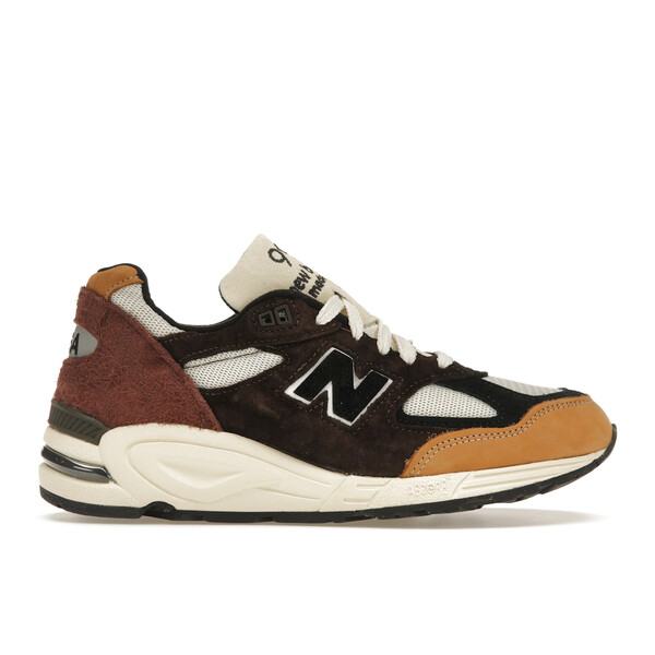 New Balance ニューバランス メンズ スニーカー 【New Balance 990v2 MiUSA Season 2 Brown】 サイズ US_10.5(28.5cm) Brown/Beige/Cream