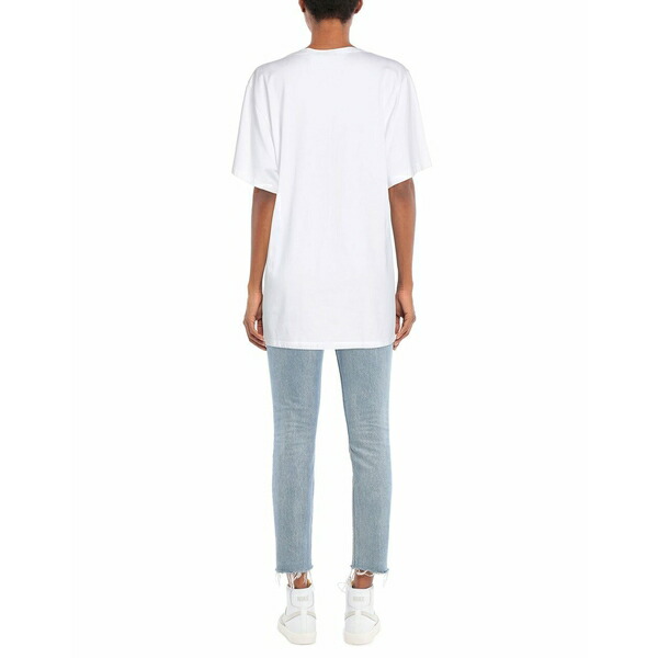 セブンティセルジオテゴン レディース Tシャツ トップス T-shirts White トップス