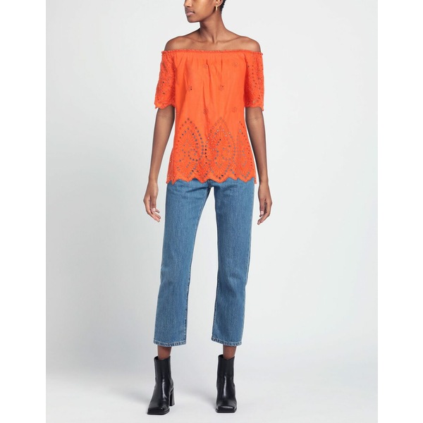 ヴァネッサ スコット レディース シャツ トップス Blouses Orange