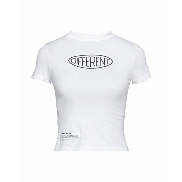 代引き人気ヘロン プレストン レディース Tシャツ トップス T-shirts White asty