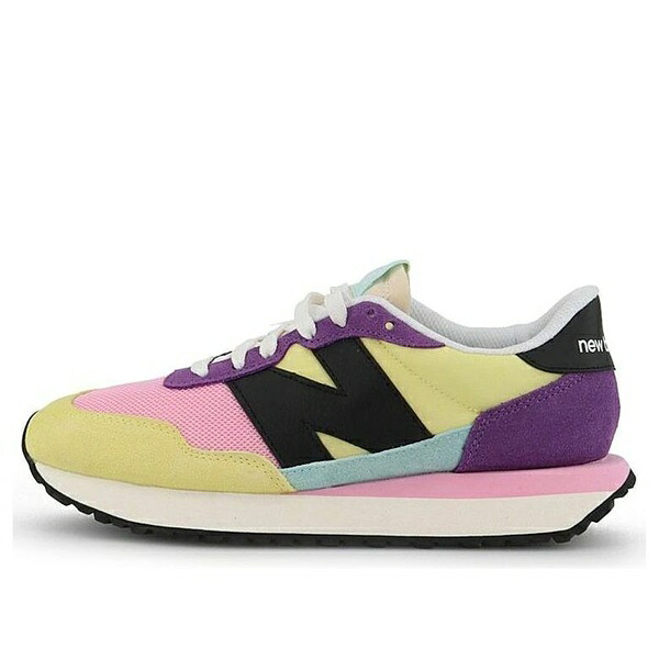New Balance ニュー平衡にする レディース スニーカー  【(WMNS) New Balance 237 \u0027Lemon Sour Grape\u0027 WS237PW1】  大きさ US_7(24.0糎)
