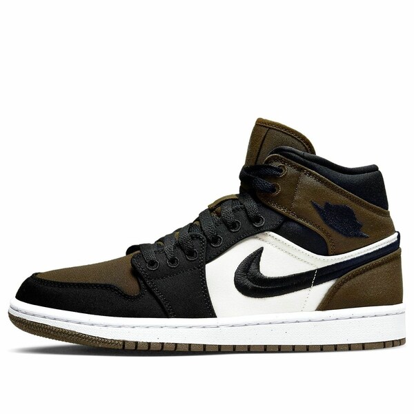 Jordan ジョーダン レディース スニーカー  【(WMNS) Air Jordan 1 Mid SE \u0027Olive Toe\u0027 DV0427-301】  大きさ US_6.5(23.5糎)