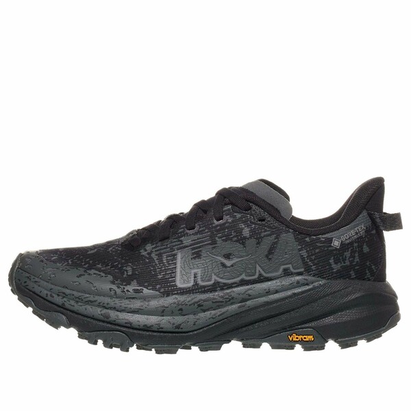 HOKA ONE ONE ホカオネオネ レディース スニーカー 【(WMNS) HOKA ONE ONE Speedgoat 6 Gore-Tex 'Black Outer Orbit' 1155151-BCKT】 サイズ US_6(23.0cm)|asty